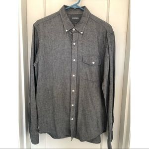 Bonobos Slim Fit Brushed Twill Shirt, Size Medium